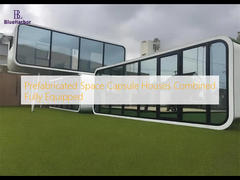 Prefabricated Space Capsule Houses Combined Fully Equipped