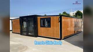 Mobile Clinic Prefab House With Kitchen